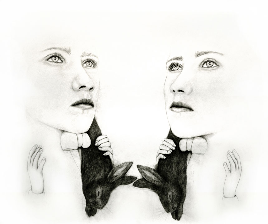 Not meant to be known, graphite on paper, 138 x 153 cm, 2012